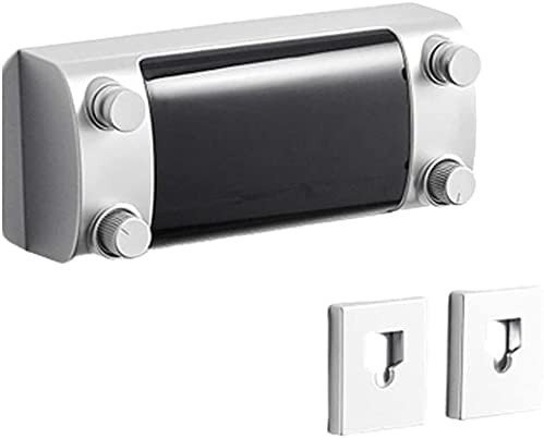 Corde a linge rétractable a double ligne