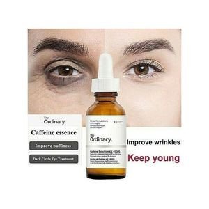 The Ordinary Solution à base de caféine 5 % +EGCG Sérum anti-cernes 30 ml- AUTHENTIQUE