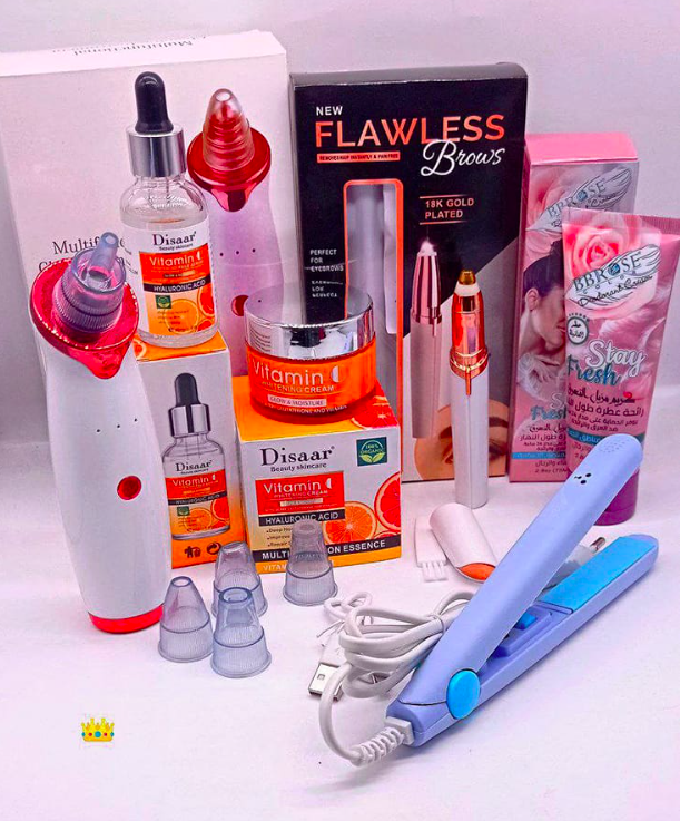 pack soin de visage basé sur vitamin c