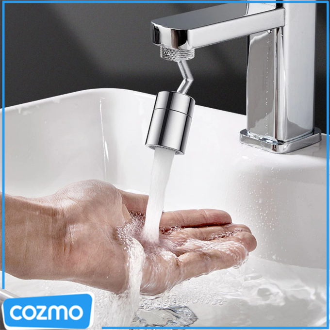 Tête de Pulvérisation Flexible Universel à 720 Degrés Pour Robinet