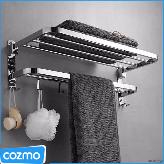 Porte-serviettes en acier 304 pour accessoires de salle de bain