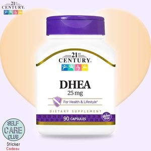 21st Century DHEA 25 MG 90 CAPSULES > [ANTI-STRESS + BONNE HUMEUR] > MADE IN USA