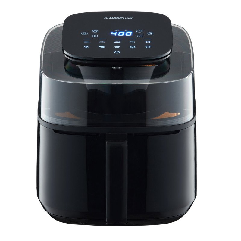 5.5 QUART AIR FRYER WITH 180° VIEWING WINDOW
