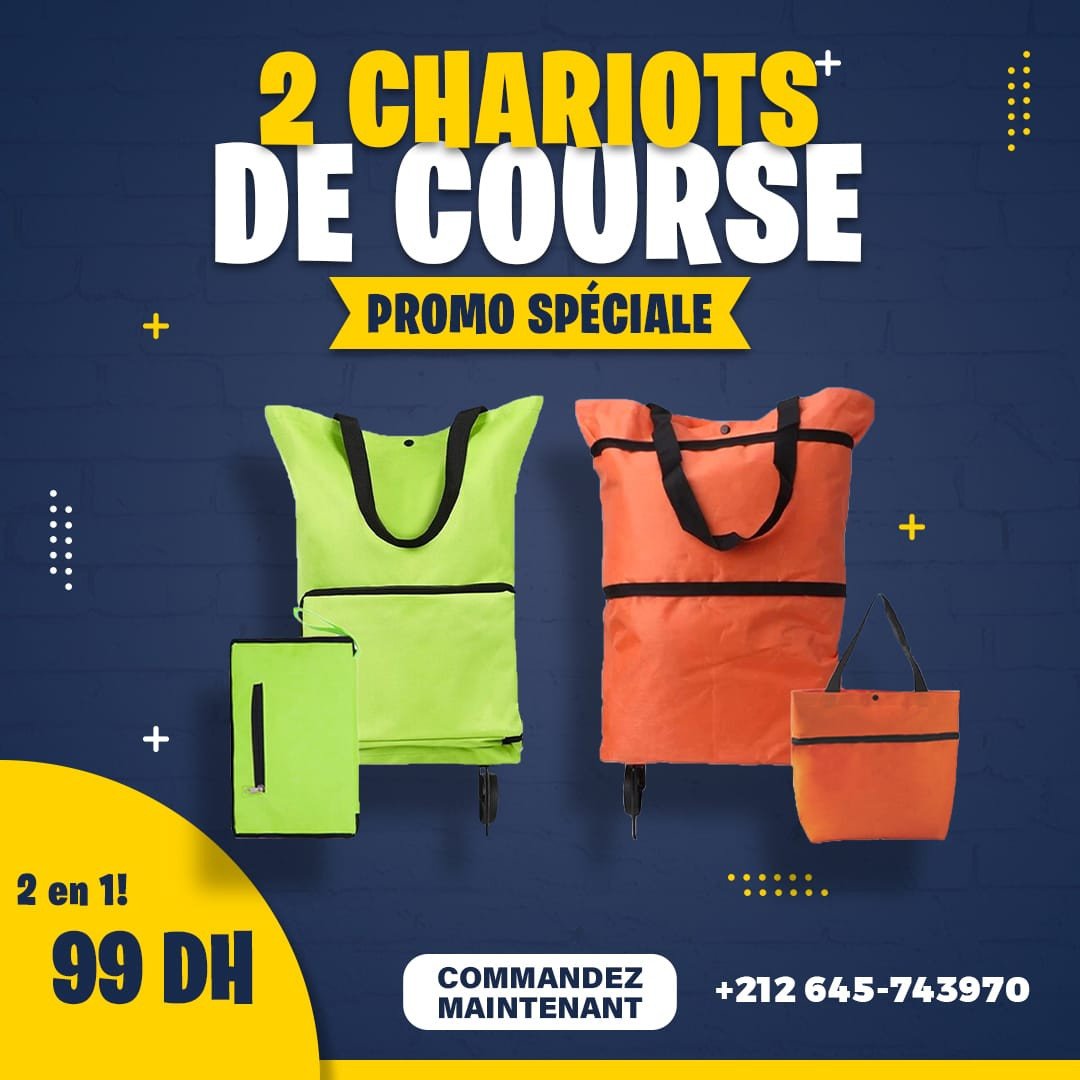 Promo Speciale 2 chariots de coursse