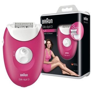 Braun Slik-epil 3-273 épilateur rasoir électrique 2en1 ,3 Accessoires Made in Germany