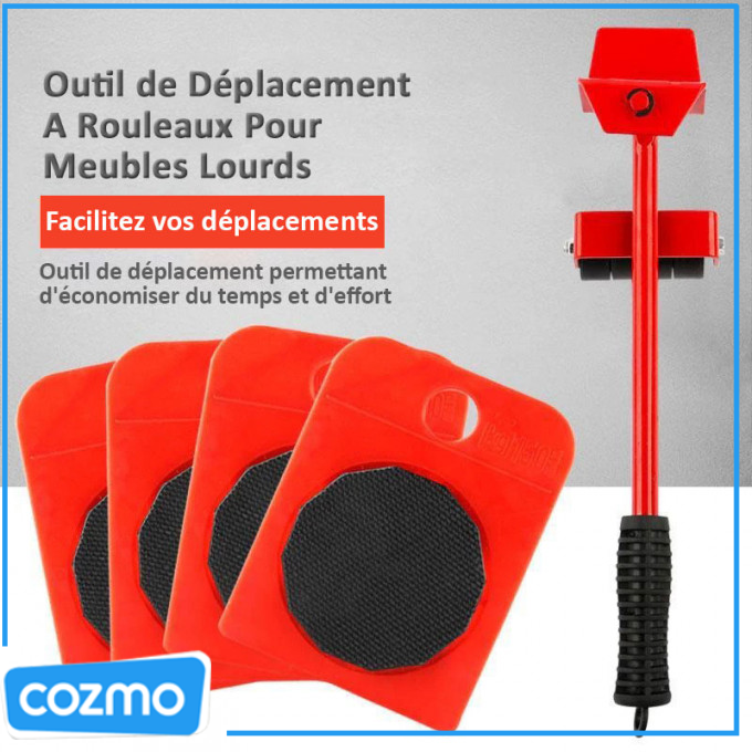 Outils de Déplacement Pour Meubles/Objets Lourds (5 Pièces)
