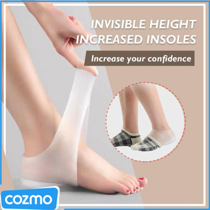 Semelles médicale Invisibles pour Augmenter la Hauteur