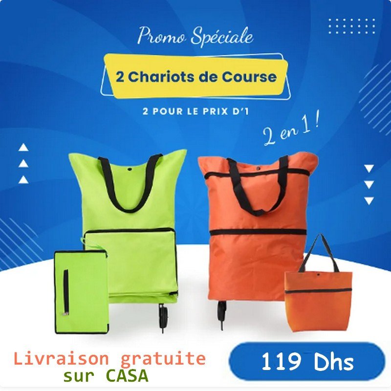 Promo Speciale 2 chariots de course
