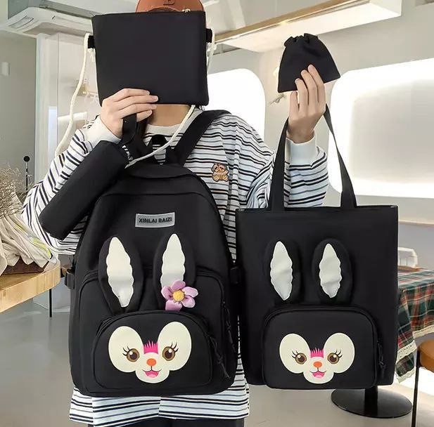 Ensemble de sacs d'école pour petites filles, 5 pièces, joli sac à dos d'école, vente en gros, collection